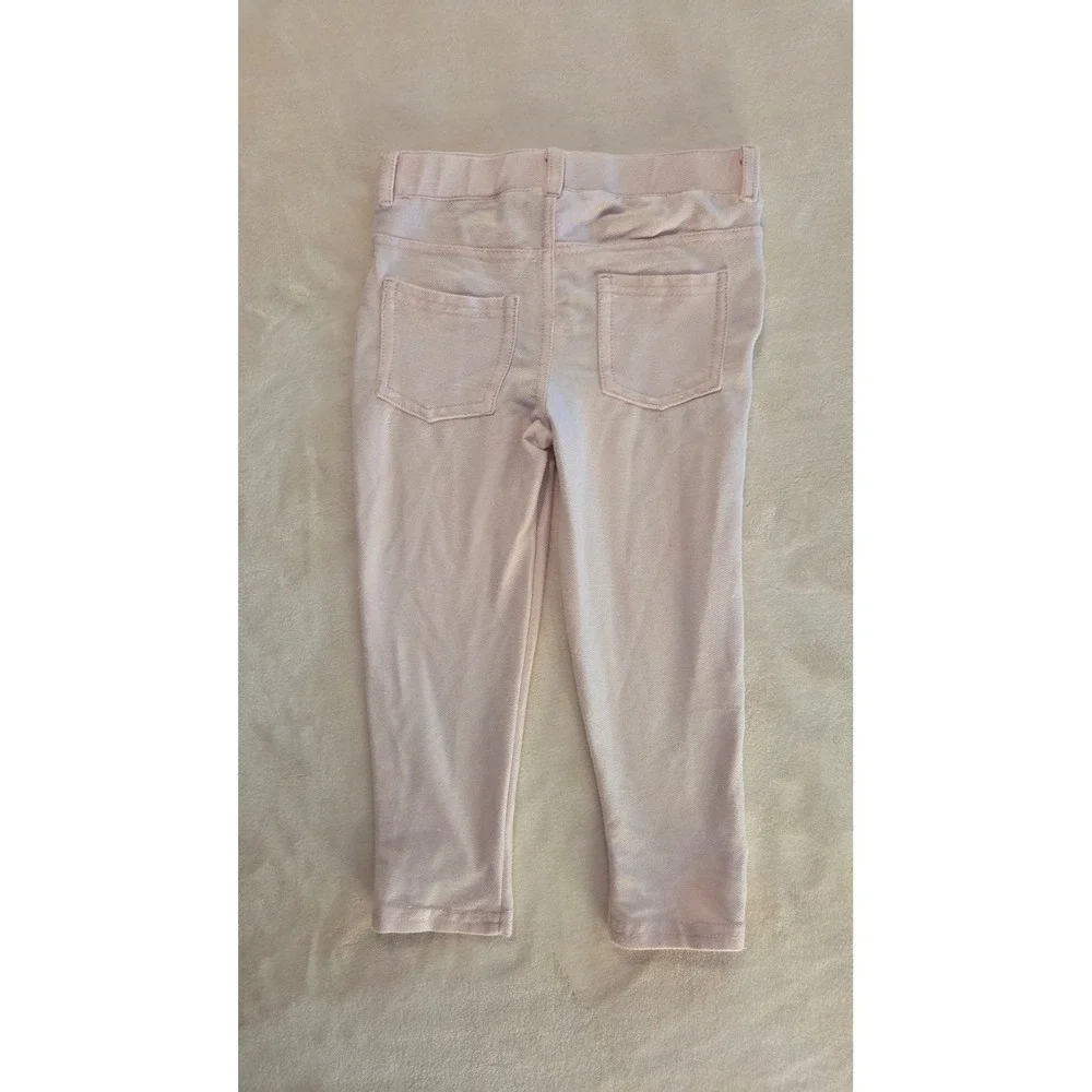 Cynthia Rowley Toddler Girls Cherry Smocked Top & Pink Pants‎ Set 24M